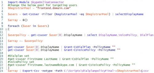 SFB-Powershell-DialPlan